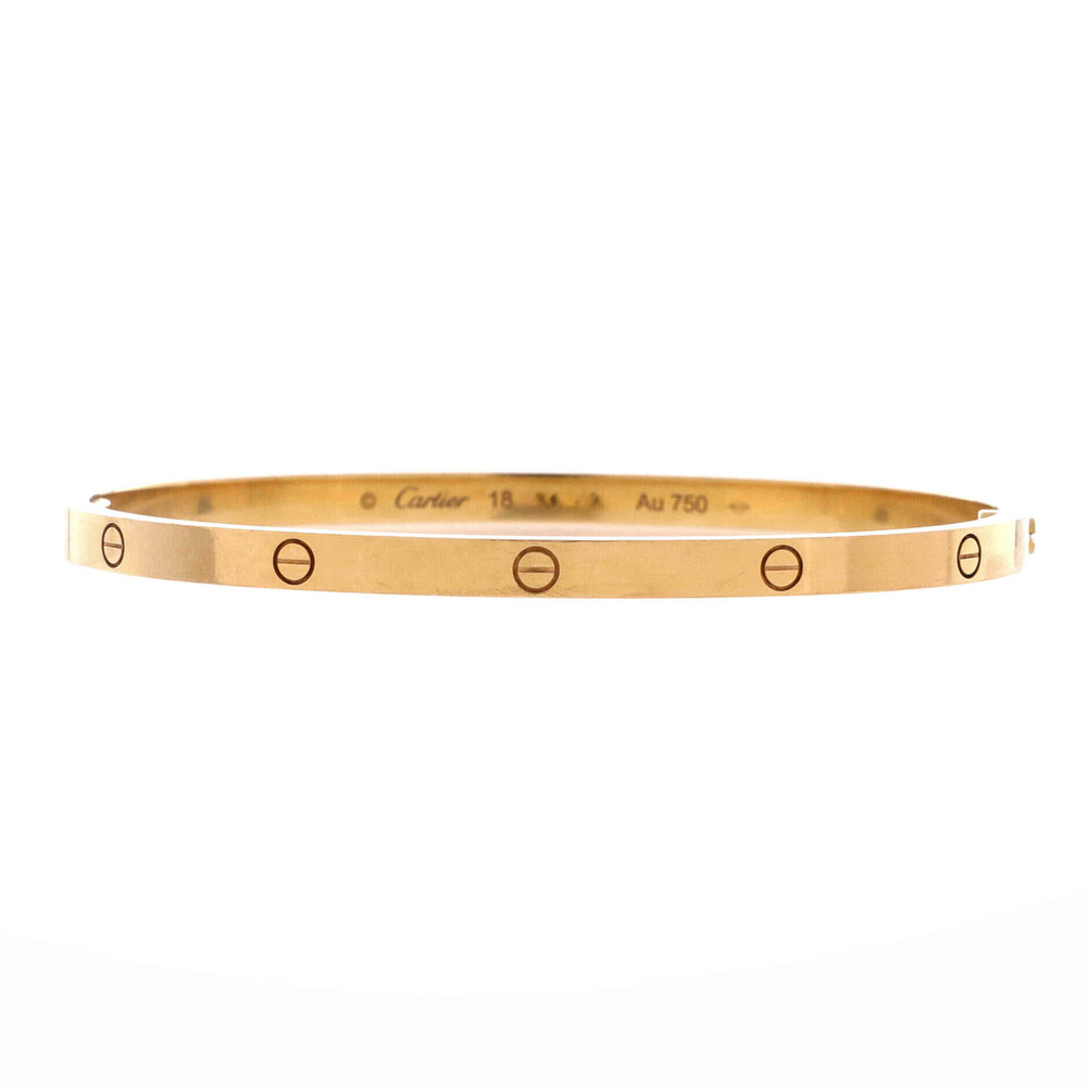 Cartier Small Love Bracelet 18K Yellow Gold
